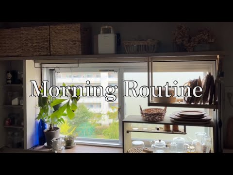 【Morning Routine】ひとりぼっちのお盆の朝じかん/団地暮らし