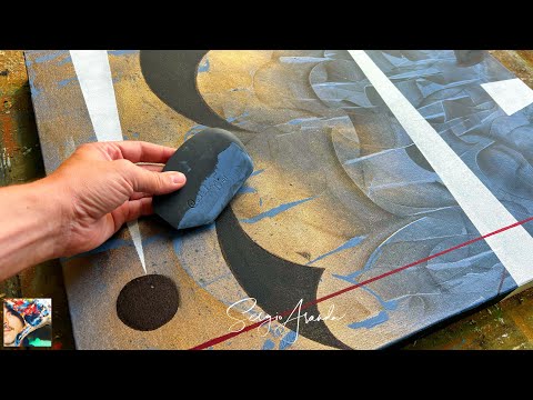 Unleash Your Creativity with the Catalyst Sculptor Stone: Abstract Art Tutorial on a 3D Canvas - DIY