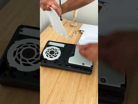 How to remove PS5 Slim covers! (plates) #ps5 #playstation #playstation5