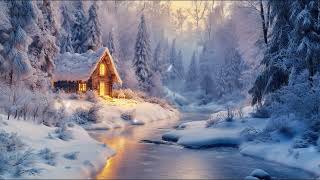 A Winter Journey ❄️ Peaceful Celtic Music | The Lonely Medieval House in The Snowy Forest