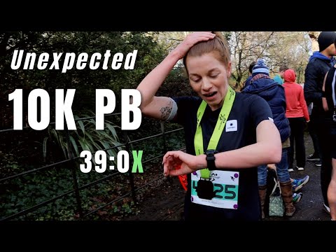 Surprise 10k PB! Tune Up 10k Before Malaga Half | RunThrough Battersea Park Race VLOG