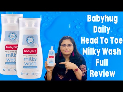 Babyhug Daily Head to Toe Milky Wash Review | Best Baby Body Wash in India | Baby Product Review