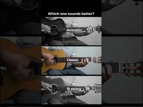 Which one sounds better?  #guitar