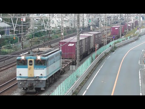 【JR貨物】EF65 2127牽引5086ㇾ　2023.11.5