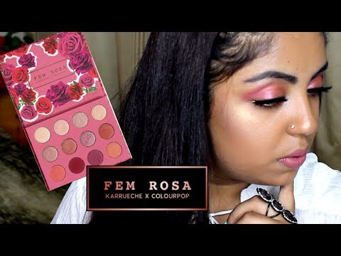 Colourpop Fem Rosa Collection " She " Palette Inspired Make Up Tutorial