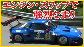 ライトウエイトスポーツカー FIAT X1/9 エンジン乗せ換えで強烈な走り