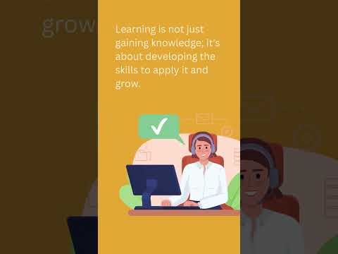 The Essence of Learning Knowledge and Skill Development