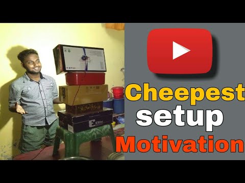 ইউটিউবারের ছোট্ট সেটআপ ভিডিও| Cheapest YouTube video setup 2020|  bangle