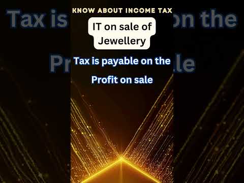 Income tax on jewellery sale | #taxfiling #itr #itrfiling #charteredaccountant #ca #incometax