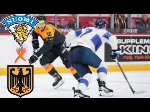 Finland vs Germany 2025 World Juniors highlights #worldjuniors