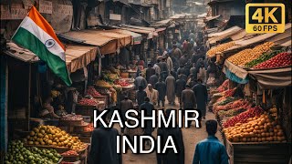 🇮🇳 Kashmir, India STUNNING Walking Tour in 4K 60FPS