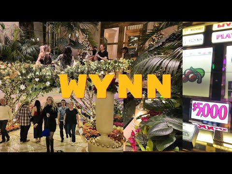 Wynn Las Vegas Hotel Casino Saturday night