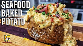 Seafood Baked Potato