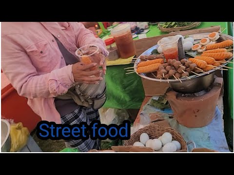 Local food and handmade products in Cambodia