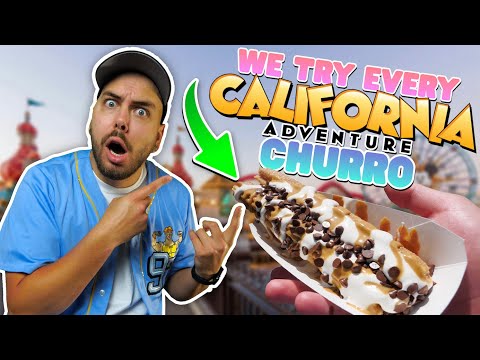 RANKING EVERY CHURRO AT DISNEY'S CALIFORNIA ADVENTURE!! 😋