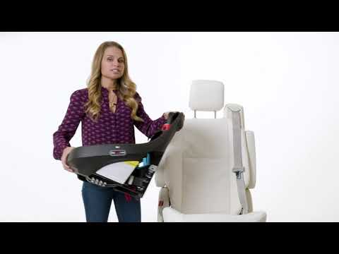 Evenflo GOLD Revolve360 Installation: Forward Facing with Seat Belt and LATCH Tether