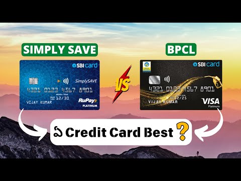 SBI Simply Save Rupay Credit Card Vs SBI BPCL Rupay Credit Card | SBI Rupay Credit Card apply online