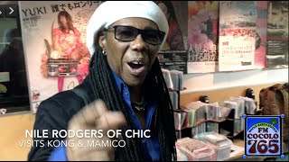 NILE RODGERS visits FM COCOLO