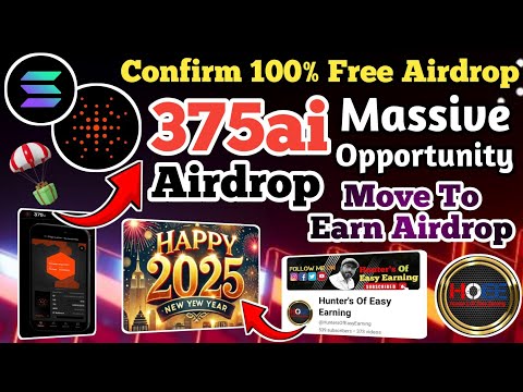 🪂 375ai AIRDROP FULL GUIDE/357ai RUN FREE NODE EARN REWARD/375ai MOVE TO EARN TESTNET BASED AIRDROP