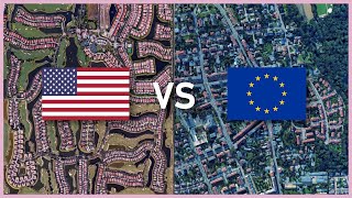 American vs. European Suburbs (and why US suburbs suck)