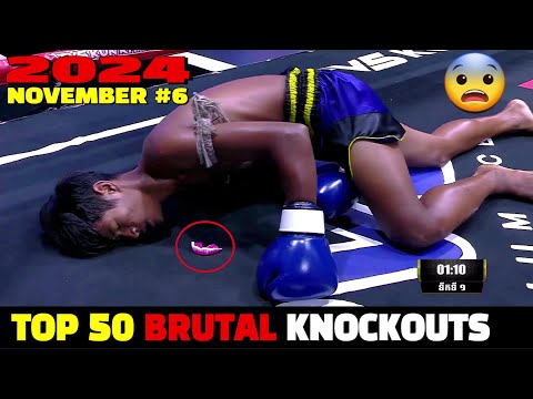 Top 50 Brutal Knockouts November 2024 #6 (MMA•Muay Thai•Boxing•Kun Khmer)