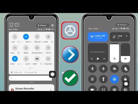 HyperOS Control Center para Redmi 13c Habilitar agora || Como alterar novo Control Center Redmi 13C