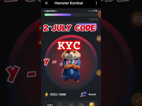 2 JULY daily cipher code #hamsterkombat #ciphercodes #hamsters