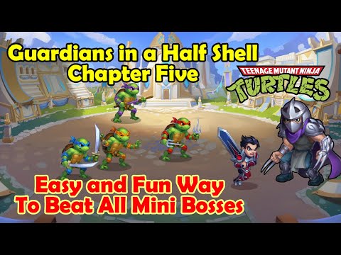 Defeat All Mini Boss Quest || Guardians in a Half Shell p.5