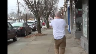 FedEx pulls up in front of guy's business. Never attempts delivery. Drives away.