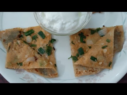 Aloo Pyaz Paratha|#shorts #cooking #youtubeshorts