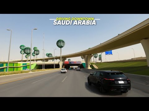 Riyadh- 4K | Driving Downtown | Modern City of Saudi Arabia