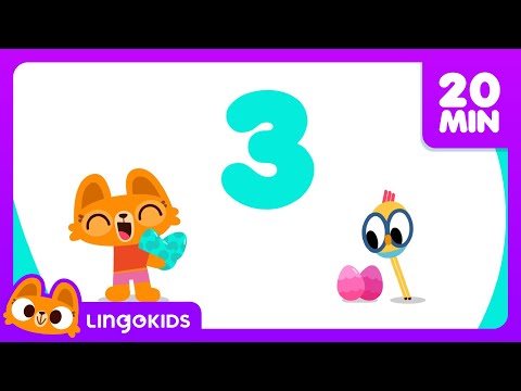 COUNTING SONG 🧮💙 + The Best Numbers Songs for Kids | Lingokids