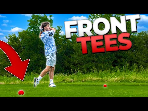 Can I shoot under par if I play the front tees?