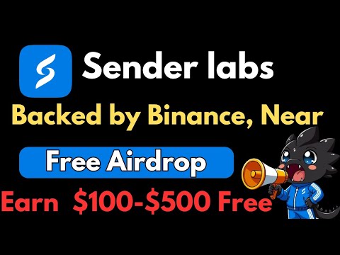 Sender wallet confirmed Airdrop backed by binance and near protocol | crypto Airdrop