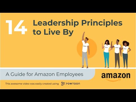 How Make Boring Text More Engaging with Video | Amazon's 14 Leadership Principles to Live By