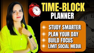 Time-Block Planner (Cal Newport) | کم وقت میں بہترین پڑھائی کیسے کی جائے؟