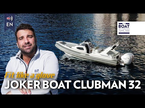 [ENG] JOKER BOAT CLUBMAN 32 - Rib Boat Review - The Boat Show