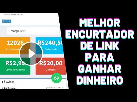 🐉 Melhor Encurtador de Link que Paga