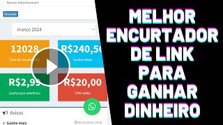 🐉 Melhor Encurtador de Link que Paga