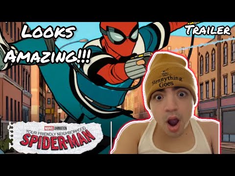 LOOKS DIFFERENT! Marvel Animation’s Your Friendly Neighborhood Spider-Man | Trailer | REACTION