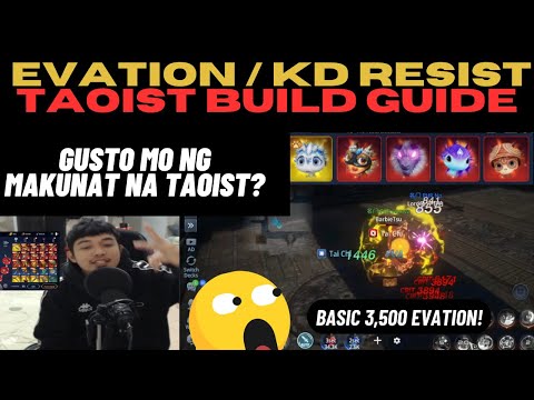 MIR4 : TAOIST EVATION COMBO SKILL SET TUTORIAL / GUIDE | TAGALOG 2024 #NFT #WEMIX