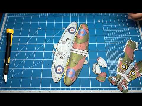 Supermarine Spitfire - Papercraft