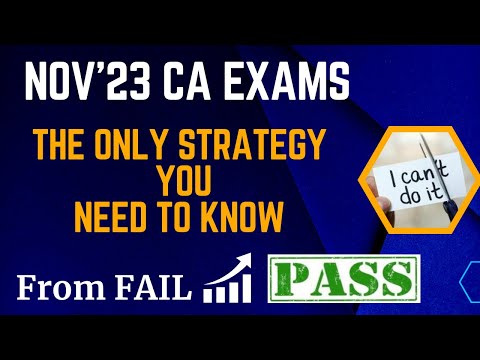 5 MISTAKES that you should not Repeat in Nov’23 Exams | CA Inter & Final Strategy