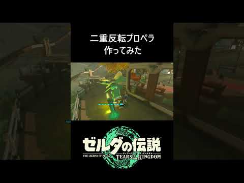 【ティアキン】試製・二重反転プロペラ　#ゼルダの伝説 #ティアキン #ゼルダの伝説ティアーズオブザキングダム #zelda #zeldatotk #totk #ティアキン攻略