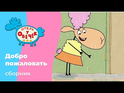 Отель у овечек | Сборник веселых серий | Мультфильмы для детей