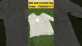 net crochet tops| fashion top|tops|girls top#trending#viral#girltop #girlstshirts#short#shorts#ytube