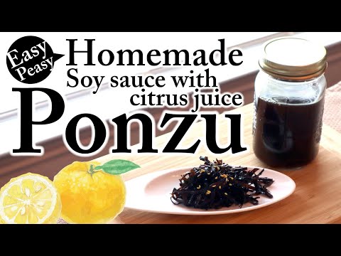 Homemade Ponzu (soy sauce+citrus juice)♪ Tsukudani of kelp, ASMR, Recipe, Saving, Lifestyle, Bible