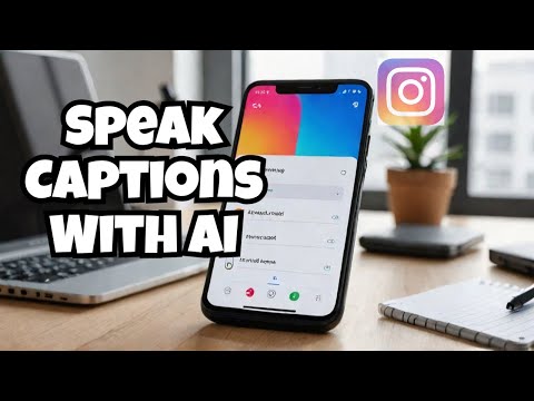 I Create Captions with My Voice Using AI EASILY in Instagram!