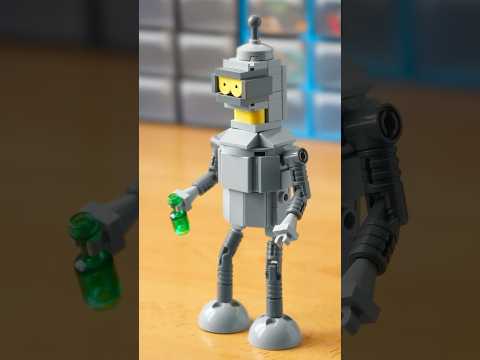 I made a LEGO Bender from Futurama