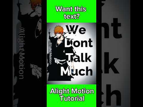 Alight motion text tutorial || #alightmotion #tutorial #alightmotiontutorial #foryou #fy #fypシ゚viral